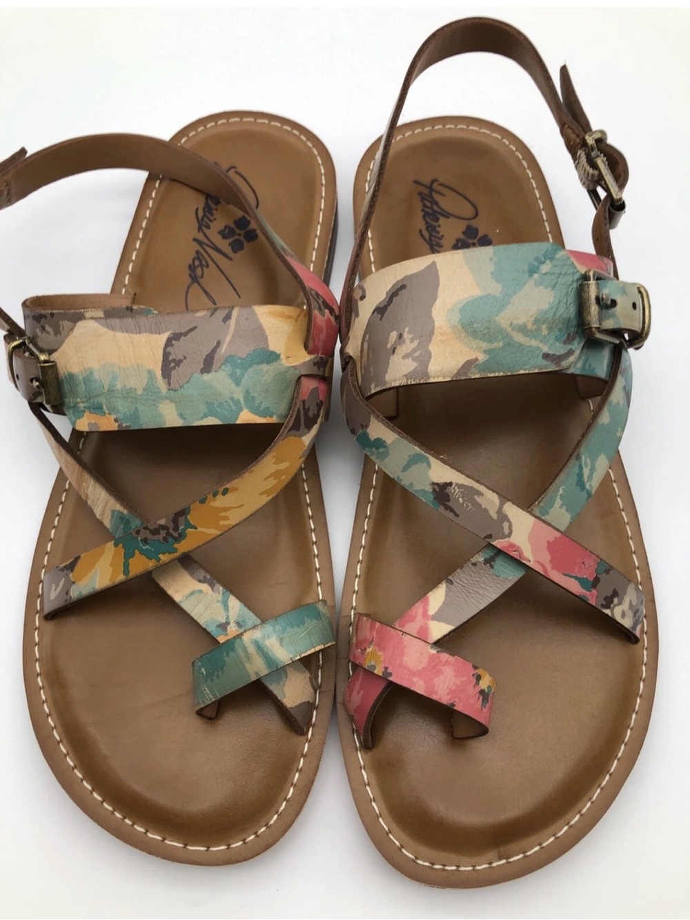 Patricia Nash Fidella bloom sandals 7 1/2